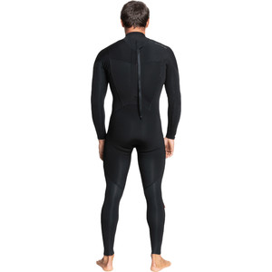 2022 Quiksilver Hommes Everyday Sessions 3/2mm Back Zip GBS Combinaison Noprne EQYW103124 - Black
